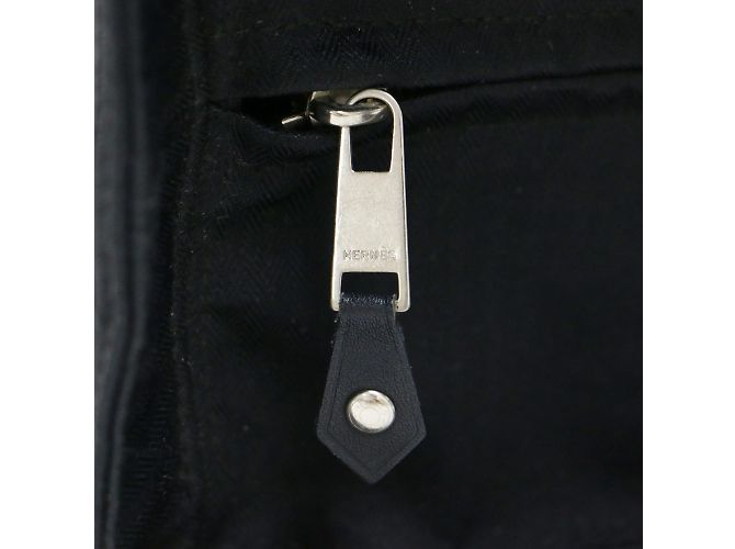 Hermès Borsa Tote Hermes Acapulco MM Nero - vista 8