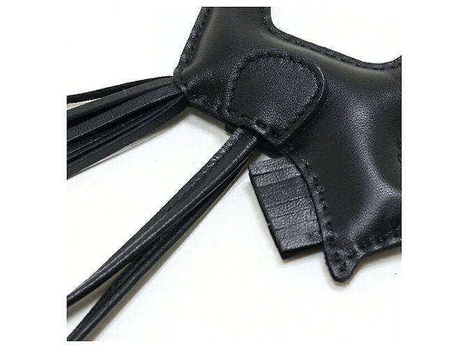 Charm Rodeo PM di Hermès in Anjou Milo Nero - vista 5