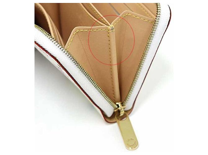 Monedero Zippy de Louis Vuitton Blanco Multicolor - vista 5
