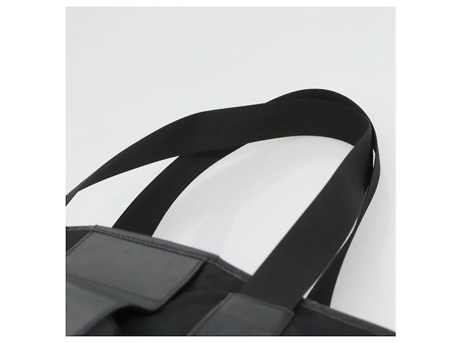 GUCCI Handtasche aus schwarzem Nylon mit Silber 019 0373 Auth bs25919 - Ansicht 8