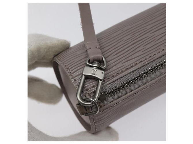 LOUIS VUITTON Pochette Soufflot Epi Lilla LV Auth 124935 Porpora - vista 10