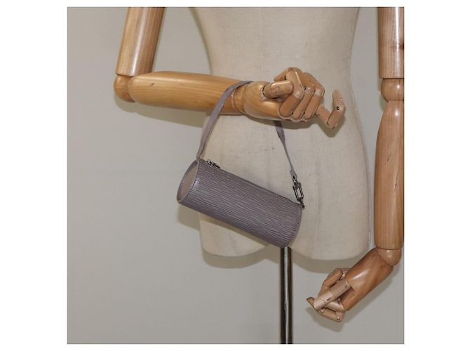 LOUIS VUITTON Pochette Soufflot Epi Lilla LV Auth 124935 Porpora - vista 21