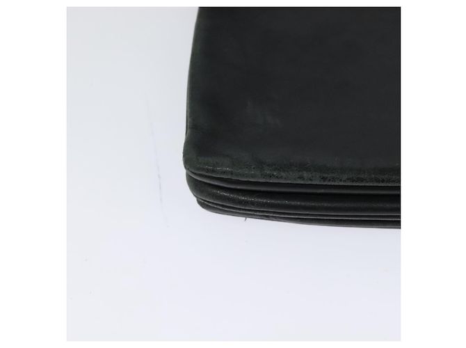 Céline Borsa a spalla CELINE Trio in pelle nera e oro Auth 125093 Nero D'oro - vista 15
