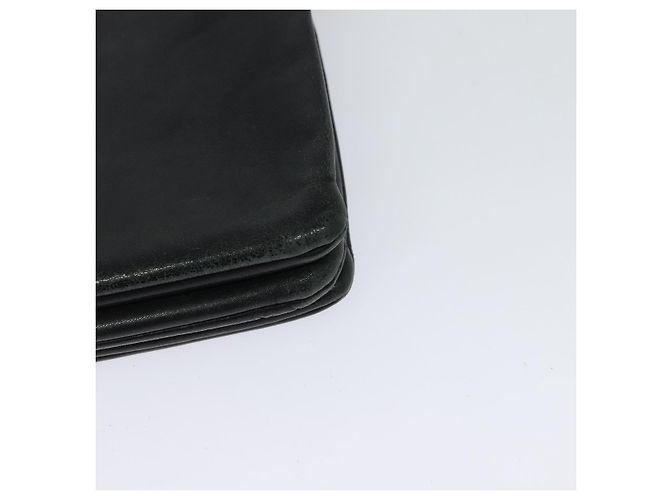 Céline Borsa a spalla CELINE Trio in pelle nera e oro Auth 125093 Nero D'oro - vista 16