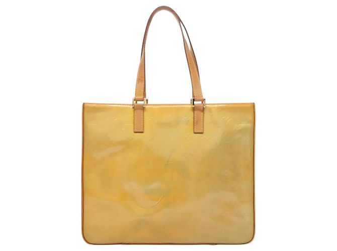 LOUIS VUITTON Monogram Vernis Columbus Tote Bag Grau M91028 LV Auth sw778 - Ansicht 2