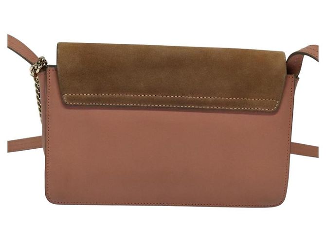 Chloé Borsa a spalla in pelle rosa oro Auth BA1843 D'oro - vista 2