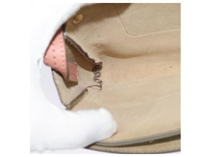 Chloé Borsa a spalla in pelle rosa oro Auth BA1843 D'oro - vista 20
