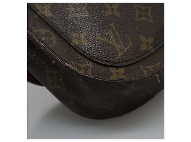 LOUIS VUITTON Monogram Saint Cloud GM Borsa a Spalla M51242 LV Auth 122795 Monogramma - vista 18