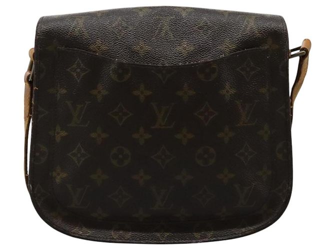 LOUIS VUITTON Monogram Saint Cloud GM Borsa a Spalla M51242 LV Auth 122795 Monogramma - vista 2