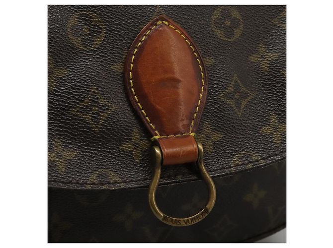 LOUIS VUITTON Monogram Saint Cloud GM Borsa a Spalla M51242 LV Auth 122795 Monogramma - vista 21