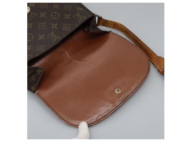 LOUIS VUITTON Monogram Saint Cloud GM Borsa a Spalla M51242 LV Auth 122795 Monogramma - vista 22