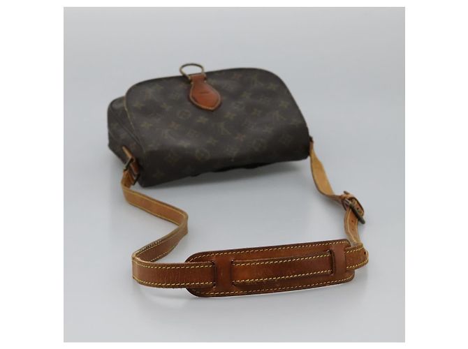LOUIS VUITTON Monogram Saint Cloud GM Borsa a Spalla M51242 LV Auth 122795 Monogramma - vista 6