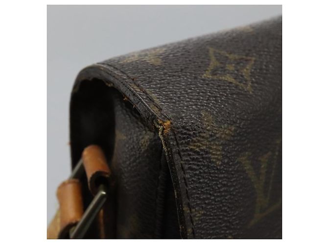 LOUIS VUITTON Monogram Saint Cloud GM Borsa a Spalla M51242 LV Auth 122795 Monogramma - vista 8