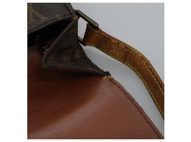 LOUIS VUITTON Monogram Saint Cloud GM Borsa a Spalla M51242 LV Auth 122795 Monogramma - vista 9