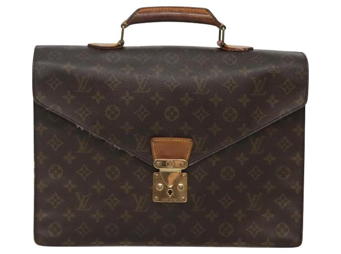 LOUIS VUITTON Monogram Serviette Conseiller Valigetta M53331 LV Auth ti3058 Monogramma - vista 13