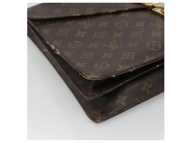 LOUIS VUITTON Monogram Serviette Conseiller Valigetta M53331 LV Auth ti3058 Monogramma - vista 15