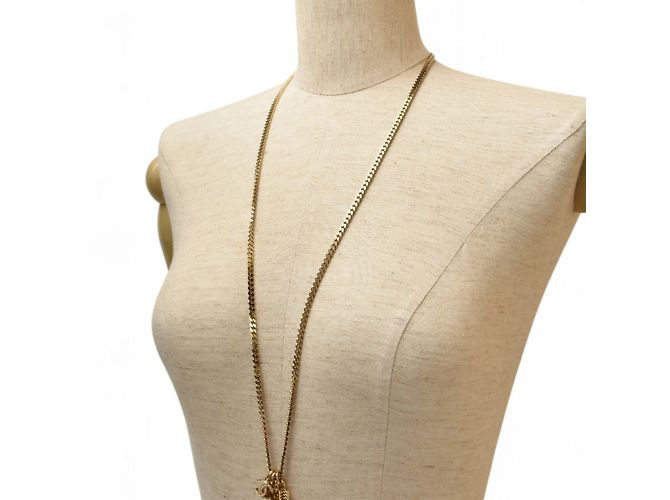 Collana Lunga con Pendente Chanel BOY CHANEL D'oro - vista 4