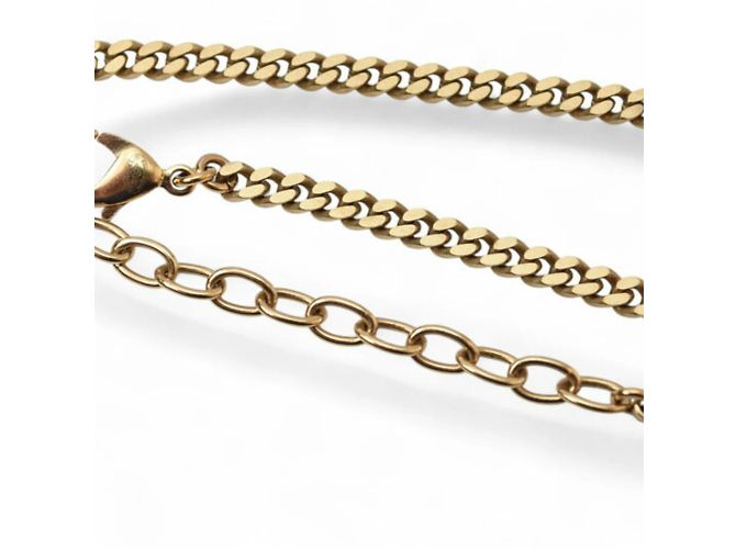 Collana Lunga con Pendente Chanel BOY CHANEL D'oro - vista 8