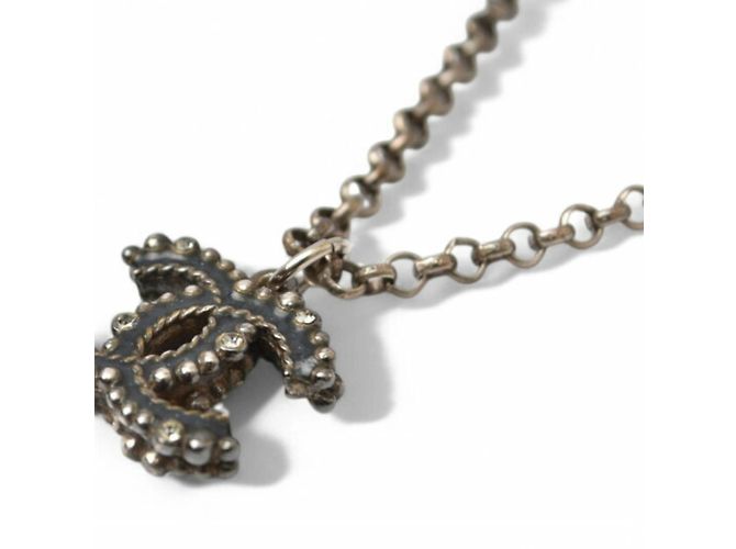 Collana Pendente Argento Chanel - vista 2