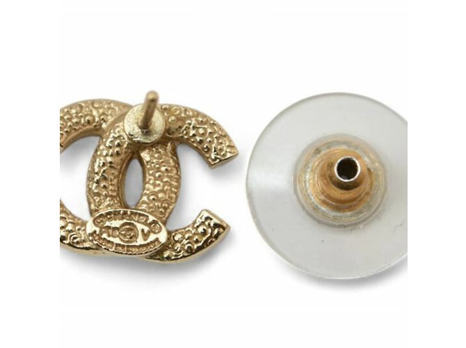 Orecchini in oro con strass Mini CC di Chanel D'oro - vista 4