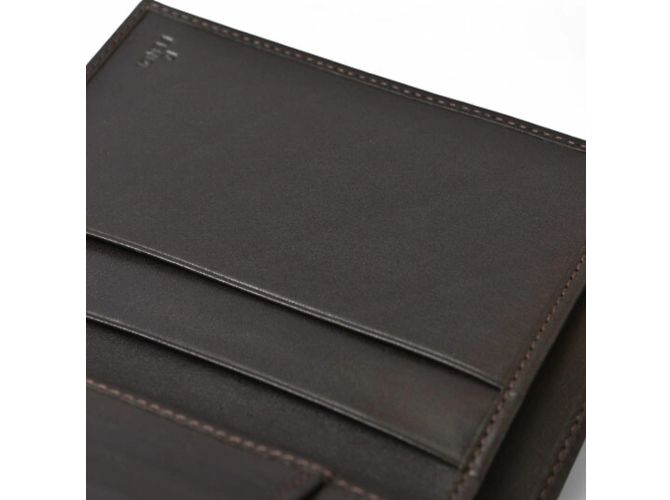 Zucca Portafoglio bi-fold Fendi in tela marrone - vista 11