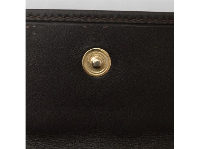 Zucca Portafoglio bi-fold Fendi in tela marrone - vista 6