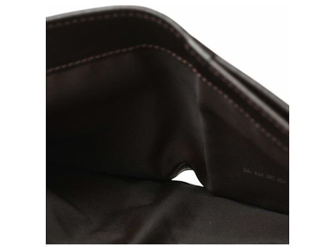 Zucca Portafoglio bi-fold Fendi in tela marrone - vista 9