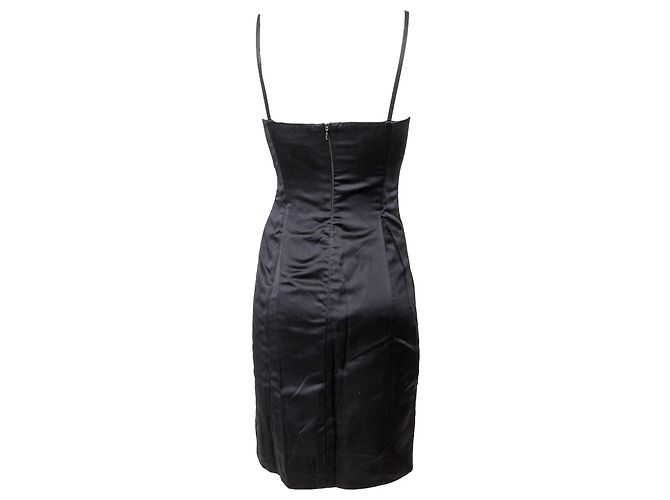 Yves Saint Laurent Mini Kleid Schwarz - Ansicht 3