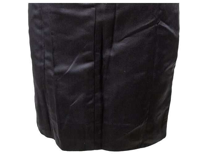 Yves Saint Laurent Mini Kleid Schwarz - Ansicht 5