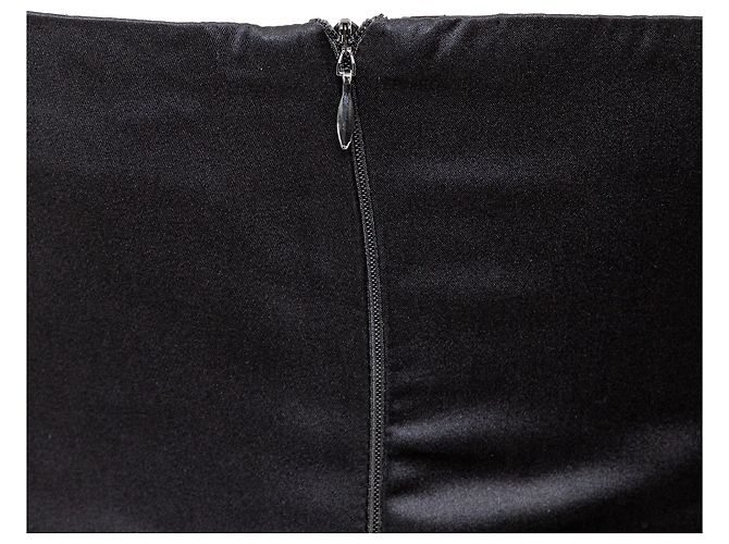 Yves Saint Laurent Mini Kleid Schwarz - Ansicht 8