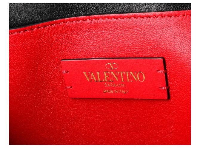 Valentino Garavani Borsa a spalla Valentino Small Vlock in pelle Rosso - vista 11