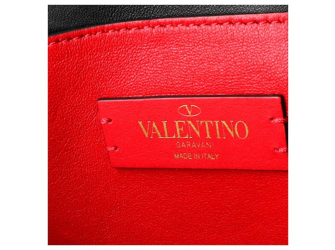 Valentino Garavani Borsa a spalla Valentino Small Vlock in pelle Rosso - vista 4