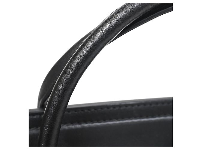 Borsa a mano Versace Palazzo Empire in pelle nera Nero - vista 10