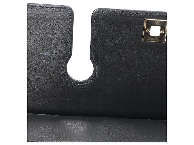 Borsa a mano Versace Palazzo Empire in pelle nera Nero - vista 15