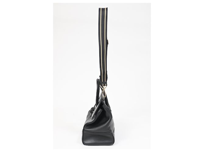 Borsa a mano Versace Palazzo Empire in pelle nera Nero - vista 19
