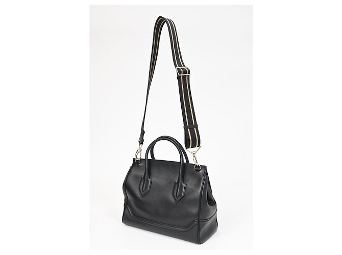 Borsa a mano Versace Palazzo Empire in pelle nera Nero - vista 20