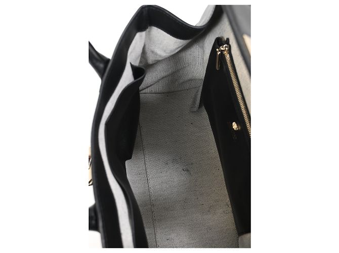 Borsa a mano Versace Palazzo Empire in pelle nera Nero - vista 22