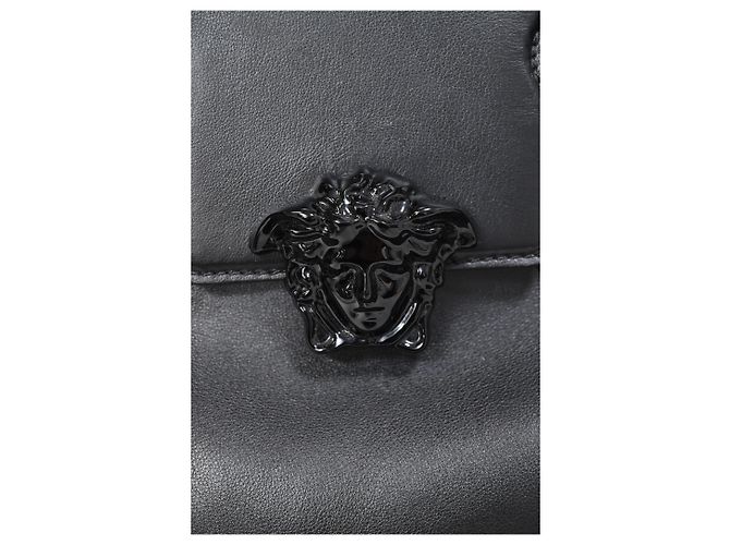 Borsa a mano Versace Palazzo Empire in pelle nera Nero - vista 25