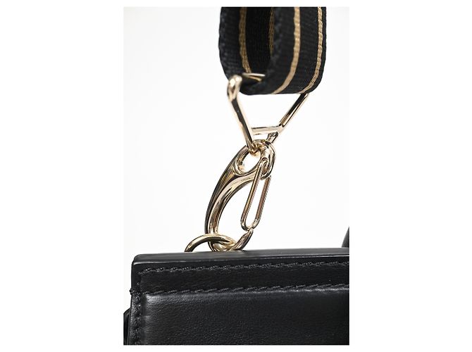 Borsa a mano Versace Palazzo Empire in pelle nera Nero - vista 26