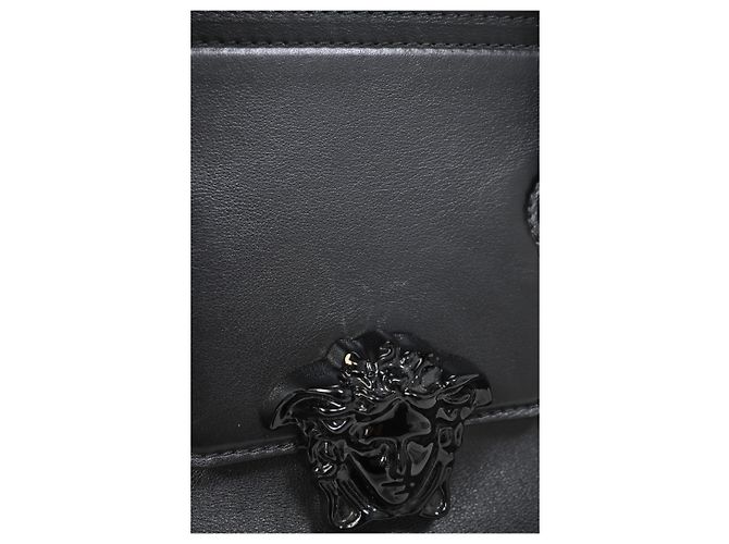 Borsa a mano Versace Palazzo Empire in pelle nera Nero - vista 29