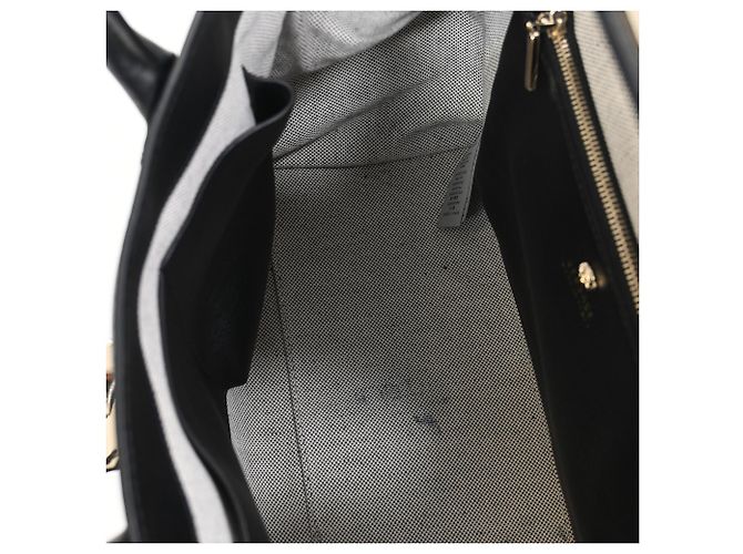 Borsa a mano Versace Palazzo Empire in pelle nera Nero - vista 5