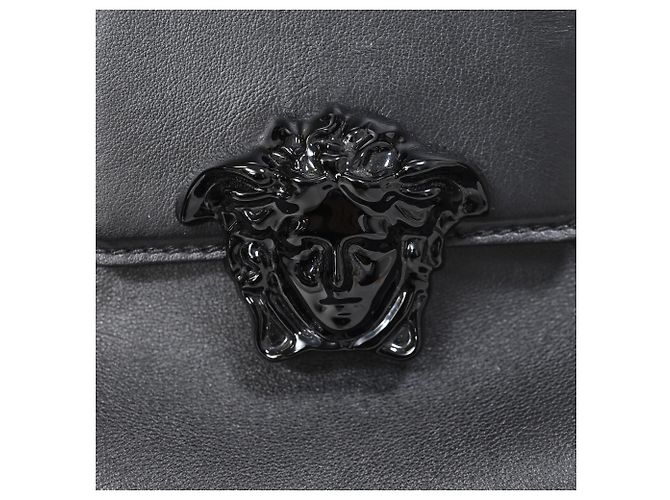 Borsa a mano Versace Palazzo Empire in pelle nera Nero - vista 8