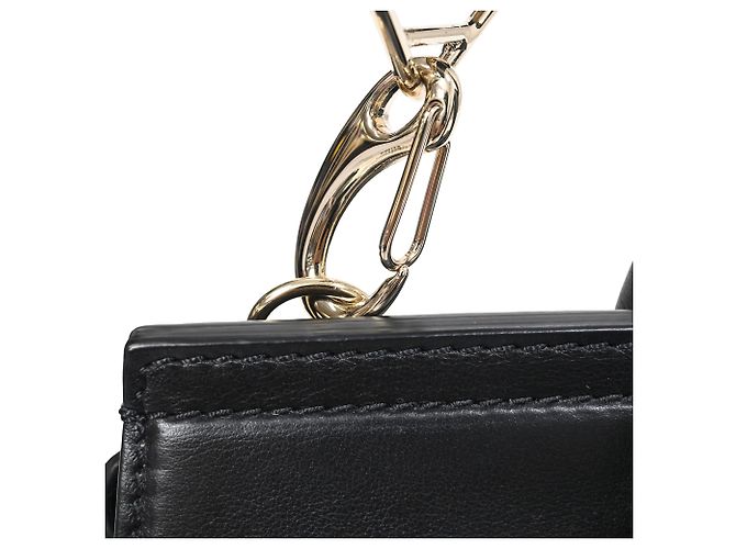Borsa a mano Versace Palazzo Empire in pelle nera Nero - vista 9
