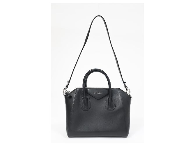 Borsa Antigona Piccola Givenchy in pelle nera grana Nero - vista 14