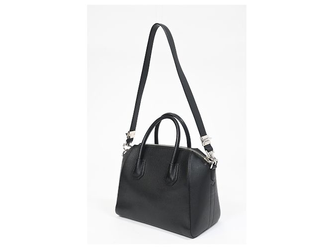 Borsa Antigona Piccola Givenchy in pelle nera grana Nero - vista 16