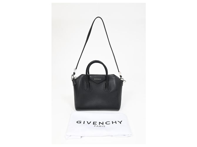 Borsa Antigona Piccola Givenchy in pelle nera grana Nero - vista 26