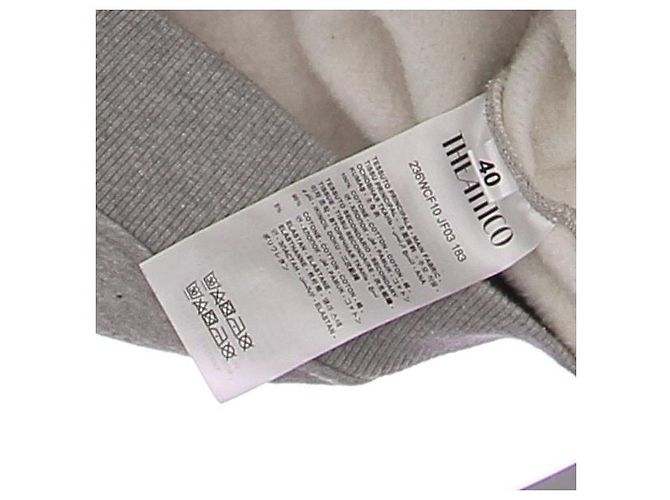 Attico Sweatshirt gris - vue 6