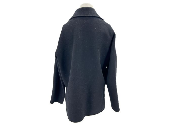 Cappotto di lana nero Acne Studios Taglia 36 - vista 2