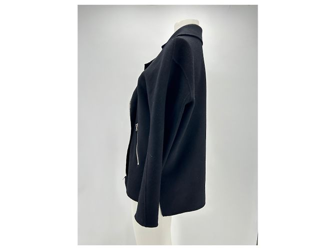 Cappotto di lana nero Acne Studios Taglia 36 - vista 4
