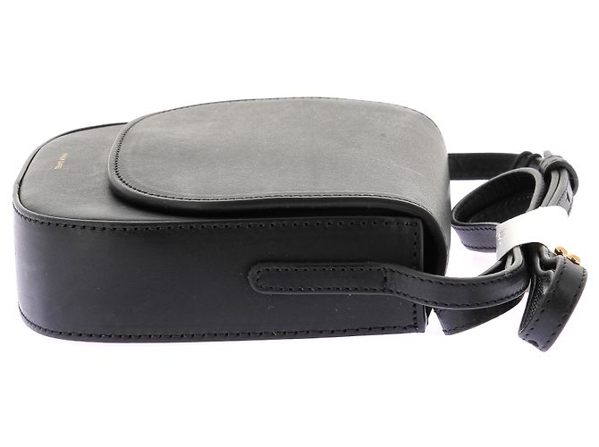 Borsa Mansur Gavriel Envelope Nera in Pelle Nero - vista 6